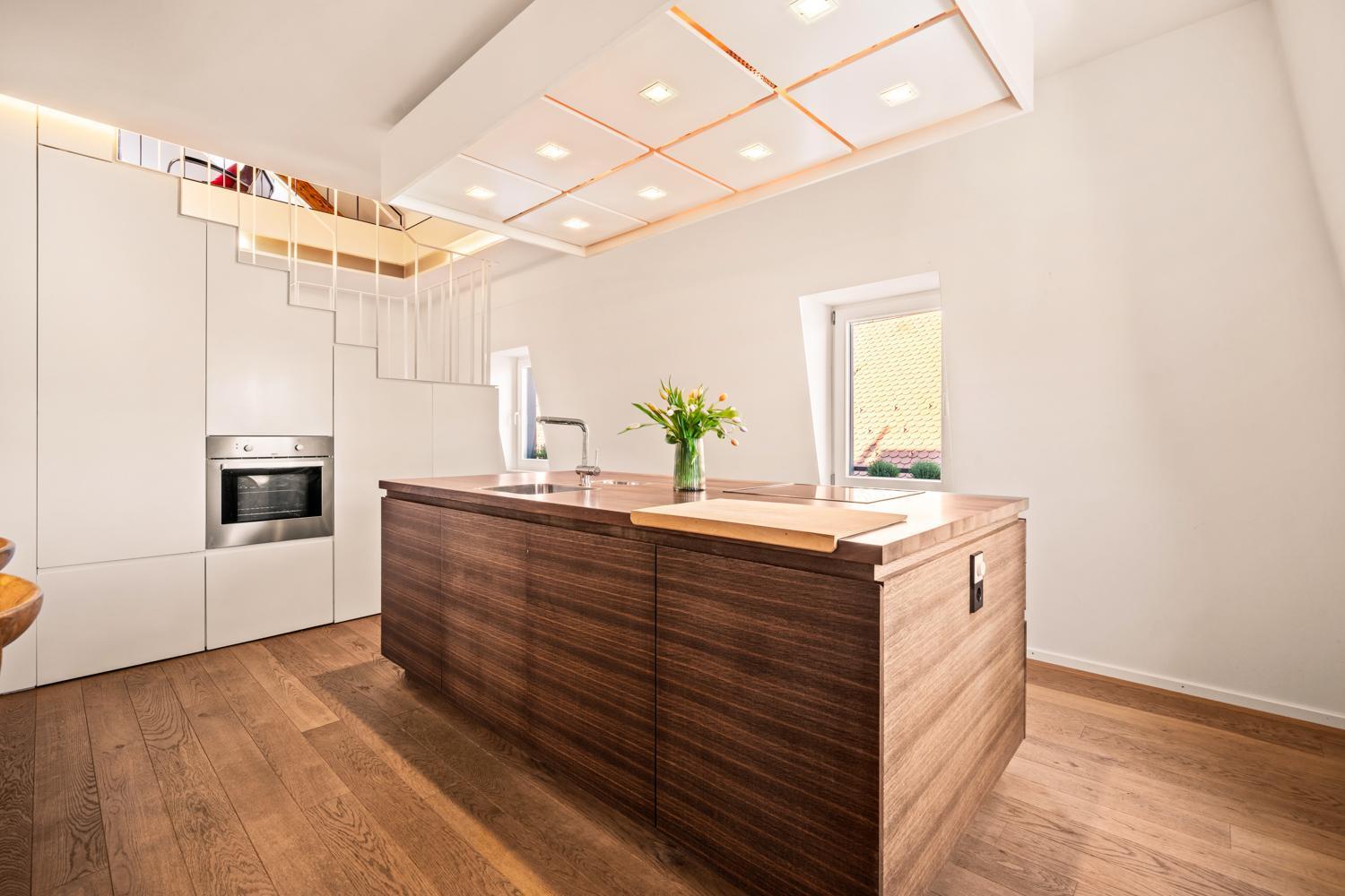 Ferienwohnung Insel-Loft - Maisonette Auf Der Insel, Exklusiv Mit Dachterrasse Lindau  Kültér fotó