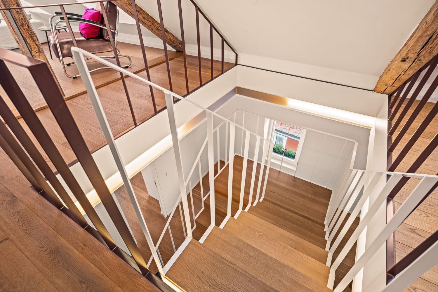 Ferienwohnung Insel-Loft - Maisonette Auf Der Insel, Exklusiv Mit Dachterrasse Lindau  Kültér fotó
